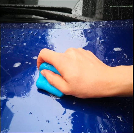 Clay bar treatment